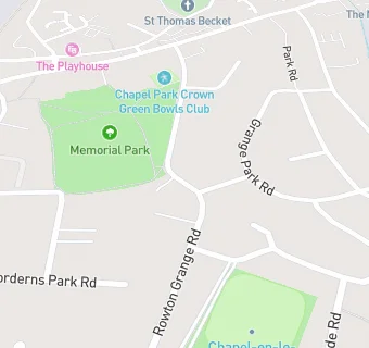 map for Chapel Bowling Club