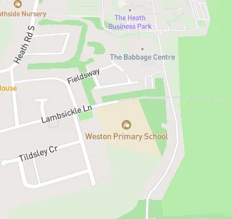 map for Weston Primary School