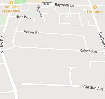 map for Raines Avenue Butchers