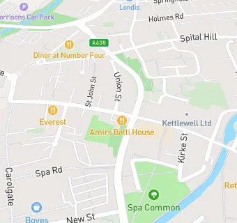 map for Amir's Balti house