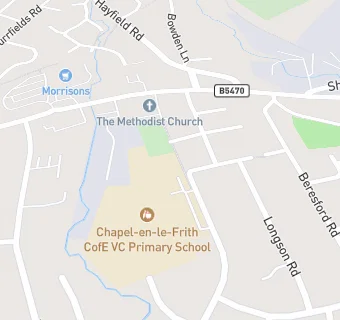 map for Chapel-En-Le-Frith CofE Infant School