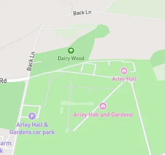 map for Arley Hall Shop