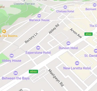 map for Glenthorne Hotel