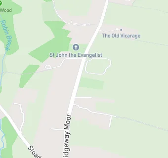 map for The Old Vicarage (Ridgeway) Ltd