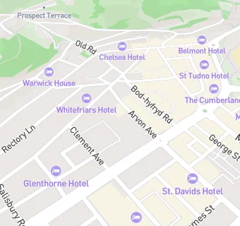 map for Westbourne Guest House