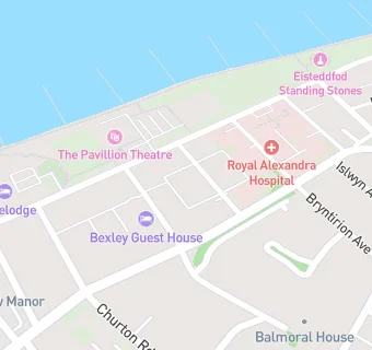 map for Melbourne Guest House