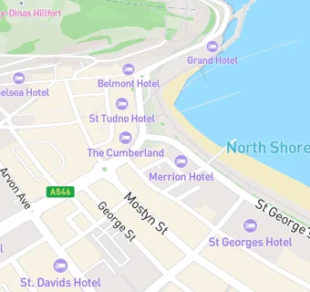 map for Merrion Hotel