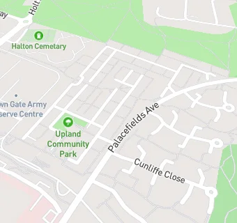 map for Palacefields Community Centre Cafe and Lunch Club