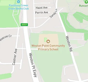 map for Weston Point Community Primary School