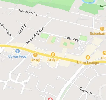 map for Juniper Wilmslow