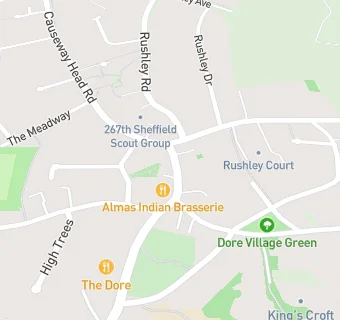 map for Devonshire Arms