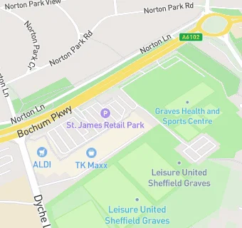 map for Norton Tertiary College