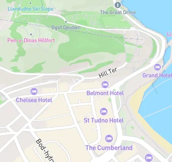 map for Beach Cove Guest House