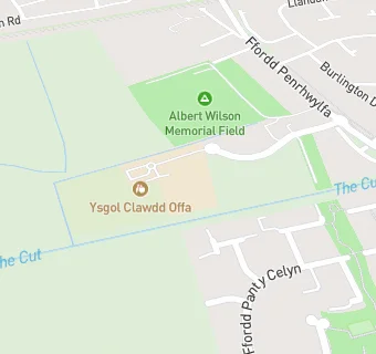 map for Ysgol Clawdd Offa