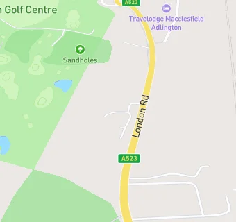 map for Adlington Golf Centre Ltd