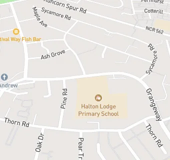 map for Halton Lodge County Junior School