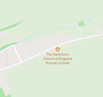 map for The Hackthorn Church of England Primary School