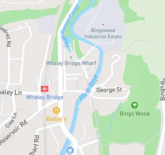 map for Goyt Valley Medical & Dental Practice