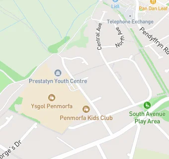 map for Penmorfa CP