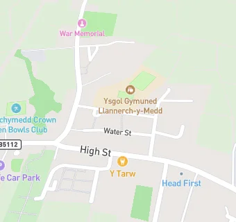 map for Ysgol Gymuned Llanerchymedd