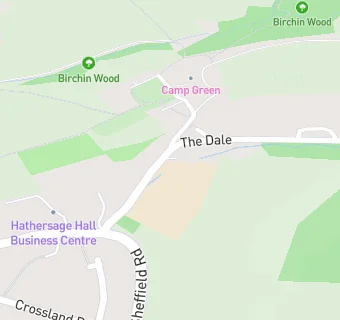 map for Hathersage St Michael's CofE (Aided) Primary School