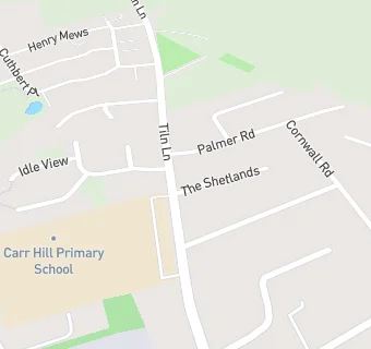 map for Carr Hill Primary School