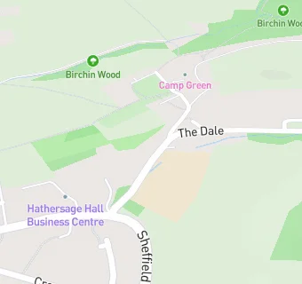 map for Hathersage St Michaels Church Of England