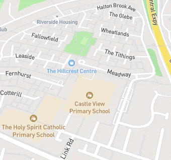 map for Castle View Primary School