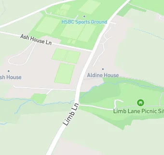 map for Aldine House Secure Children's Centre