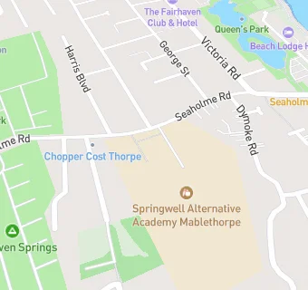 map for The Mablethorpe Tennyson High School