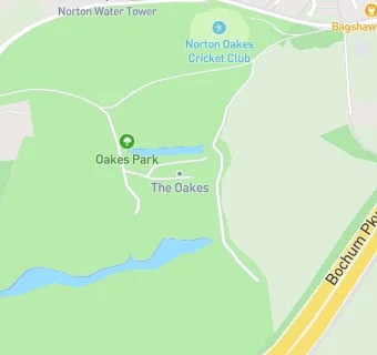 map for The Oakes Holiday Centre