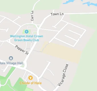 map for Hale Church of England Voluntary Controlled Primary School