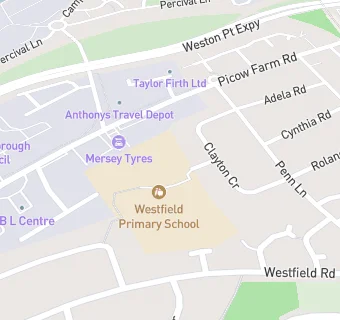 map for Westfield Primary School