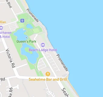 map for Beach Lodge Hotel