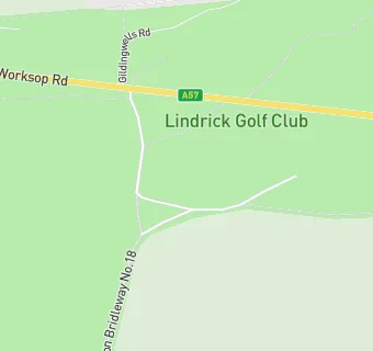 map for Lindrick Artisans Golf Club