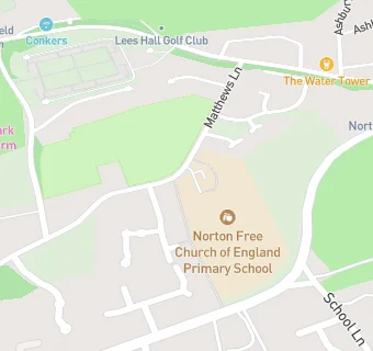 map for Gleadless Valley School