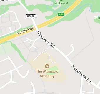 map for The Wilmslow Academy