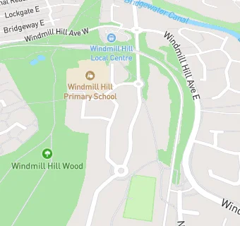 map for Windmill Hill Primary School