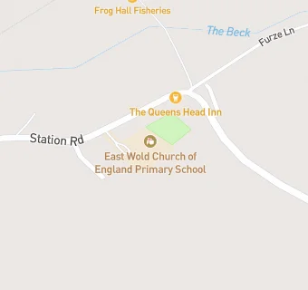 map for East Wold Church of England Primary School