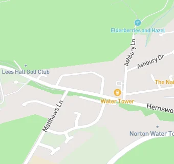 map for Water Tower Pub