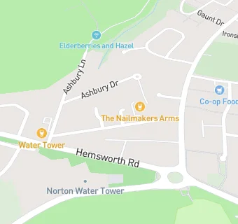 map for Nailmakers Arms