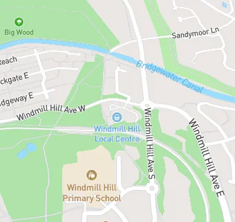 map for Windmill Hill Supper Bar