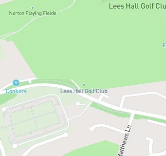 map for Lees Hall Golf Club Ltd