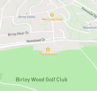 map for Birley Wood Golf Course