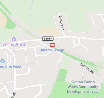 map for Kiveton Park and Wales Community Trust