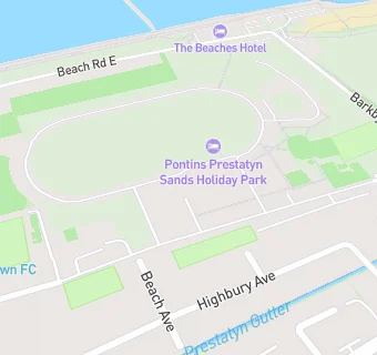 map for Pontins Sands Holiday Village