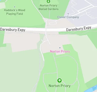 map for Norton Priory Museum Cafe