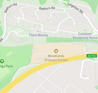 map for Valley Park Community School