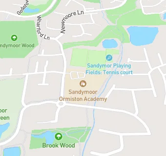 map for Sandymoor Ormiston Academy