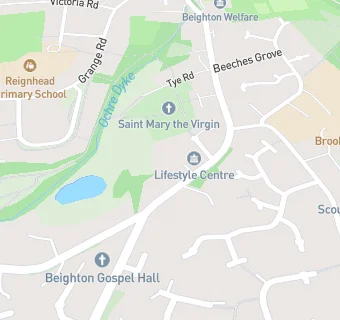 map for Knowle Hill Residential Care Home